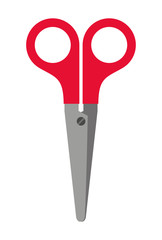 scissors cutting isolated icon design
