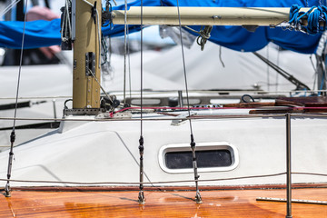 Sailboat on the lake