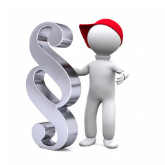 3D capman with paragraph