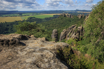 Schrammsteine saxony dresden