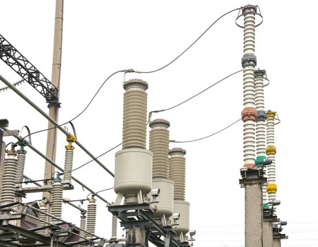 current transformer 110 kV Electrical high voltage substation