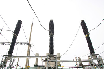 Gas-insulated switches 110 kW Electrical high voltage substation