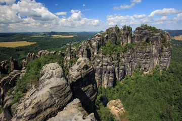 Schrammsteine saxony dresden