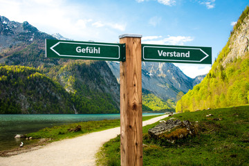 Schild 102 - Gefühl