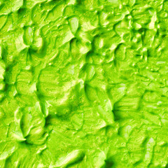 Shimmer green paint background