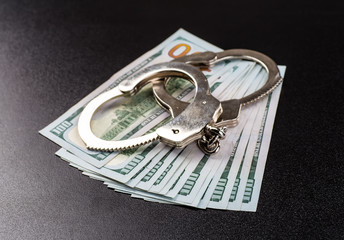 Concept For Corruption, Crime, Bribing, Fraud