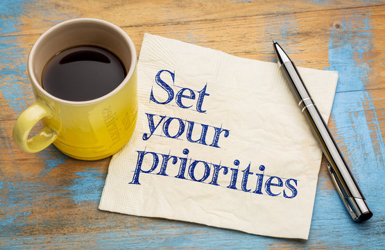 Set Your Priorities Reminder