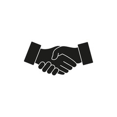 Handshake - vector icon.