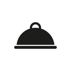 Obraz premium Food cover - vector icon.