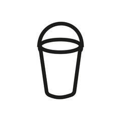 Bucket - vector icon.