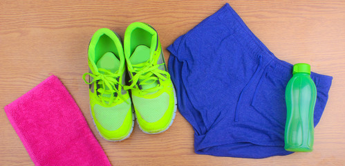 Gym Gear, gym clothes and sports wear kit for working out