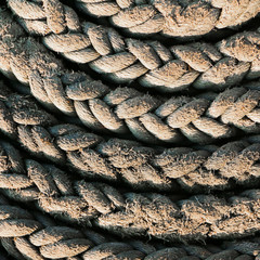 Abstract rope background texture.