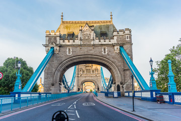 Empty Tower Bridge early in the morning - 1