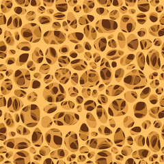 Bone spongy structure seamless - obrazy, fototapety, plakaty