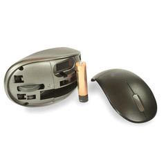 wireless mouse in parse and battery