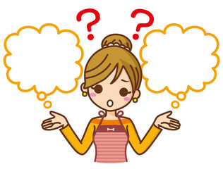 主婦　選択　吹き出し