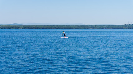 Naklejka premium The Adriatic sea view. beautiful image