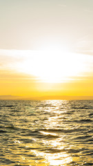 Fototapeta na wymiar sunrise. sunset at sea. wallpaper