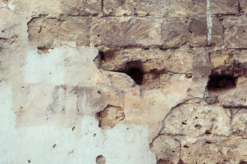 Old wall cracked concrete vintage texture