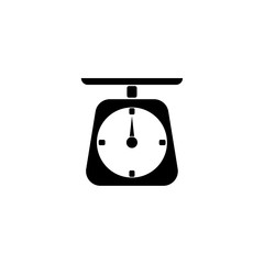 Libra icon. Black icon on white background.