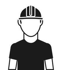 electrical technician isolated icon design