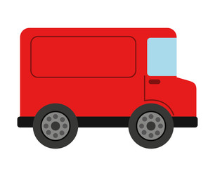 truck  isolated icon design