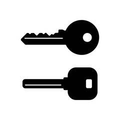 keys icons set