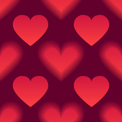 Background with hearts. Valentine seamless hearts pattern