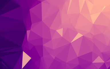 Abstract low poly background, geometry triangle