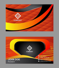 Abstract Business Cards
