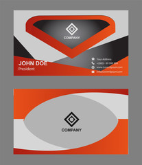 Business card template
