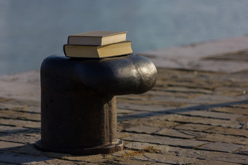 Book on the dock