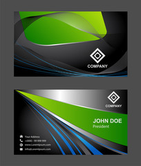 Fototapeta premium Professional business card set or visiting card set 