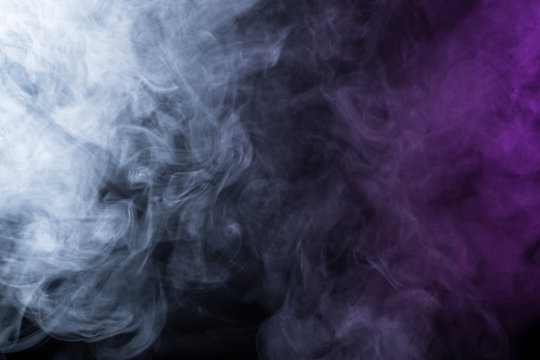 Abstract smoke hookah.