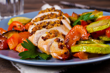 Grilled chicken breast