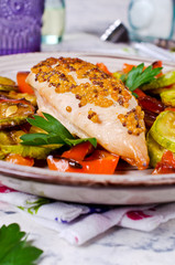 Grilled chicken breast