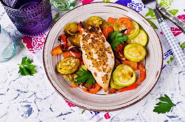 Grilled chicken breast