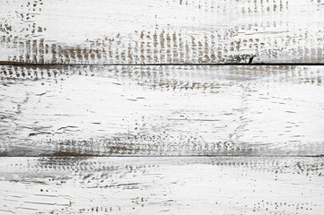 White painted wood background