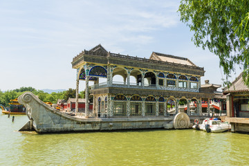 Summer Palace scene. Summer Palace located in Beijing of China. It was royal garden.