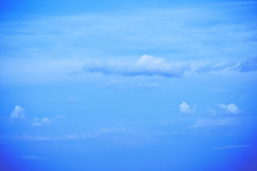 Obraz premium The blue sky with clouds