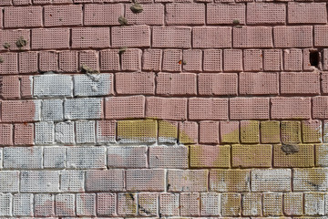 old vintage brick wall Background, texture
