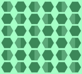 bee hive hexagon pastel cartoon background vector EPS10