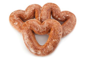 Bavarian gingerbread brewed in glaze sugar