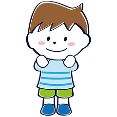 かわいい女の子　笑顔　全身