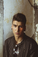 Obraz premium portrait of young handsome man