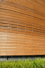 Detail of Modern Wooden Architecture