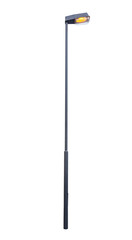 Street light pole isolated on a white background, with clipping