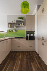 Stylish and bright kitchen