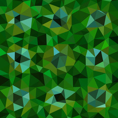 Kaleidoscopic low poly triangle style vector mosaic background