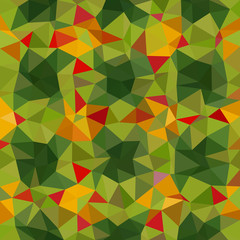 Fototapeta premium Kaleidoscopic low poly triangle style vector mosaic background